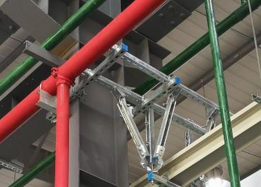 安龙该抗震支架的整体式支吊架结构协调性好